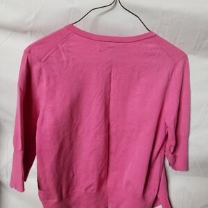 Josephine Chaus Petite Hot Pink Knit Top
